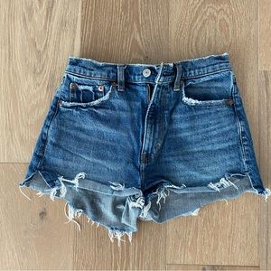 A&F High Rise Mom Short